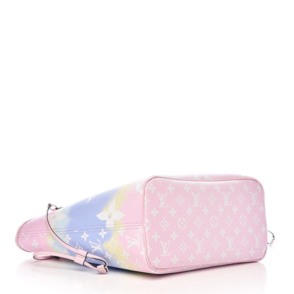 Louis Vuitton Monogram Escale Neverfull MM Pastel 4 of 10