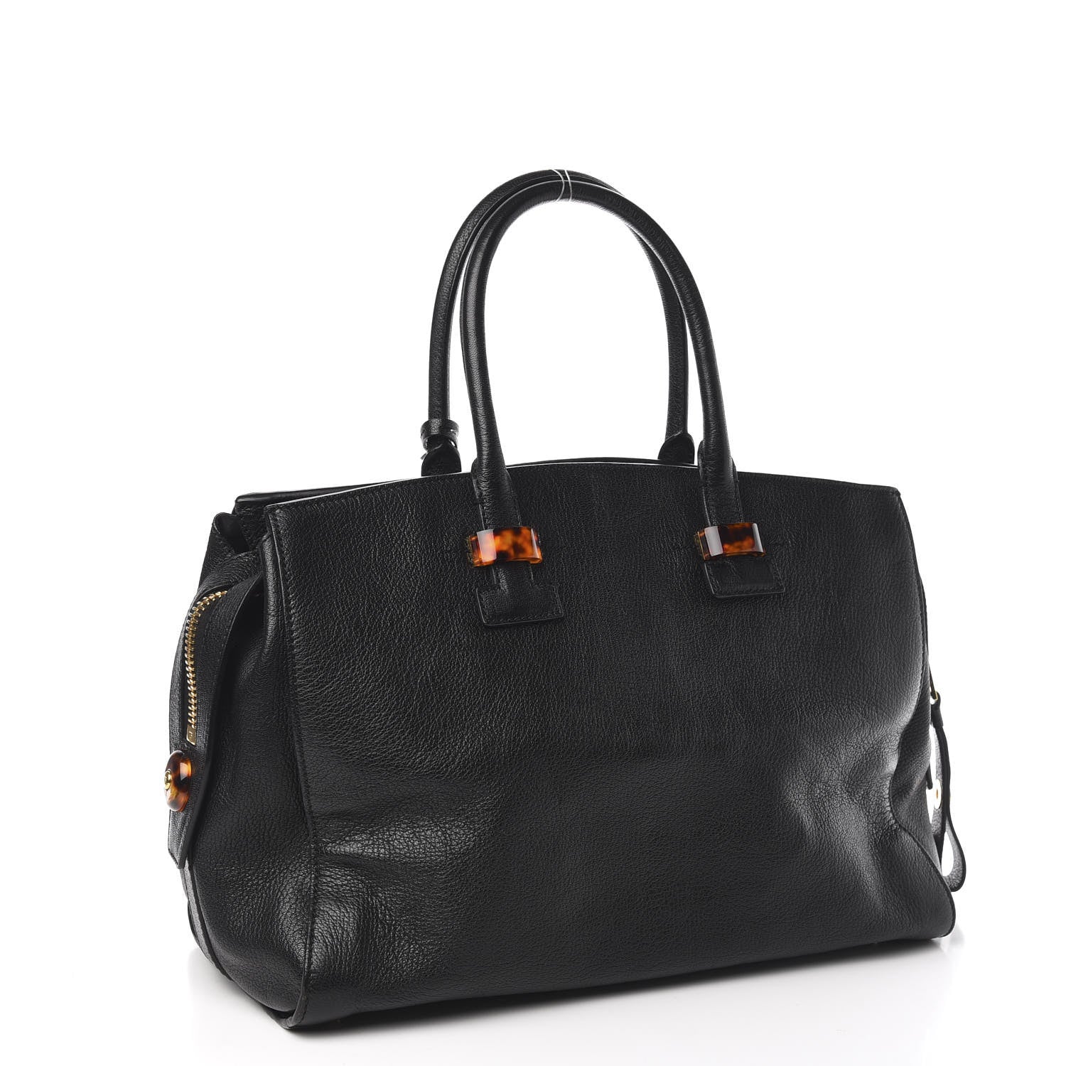 Tom Ford Goatskin Charlotte Tote Bag Black 3 of 9