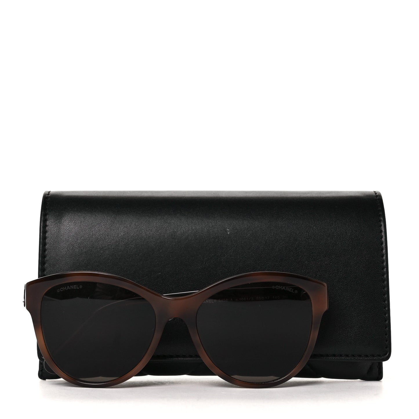 Acetate Pantos Logo Sunglasses 5458 Tortoise Brown