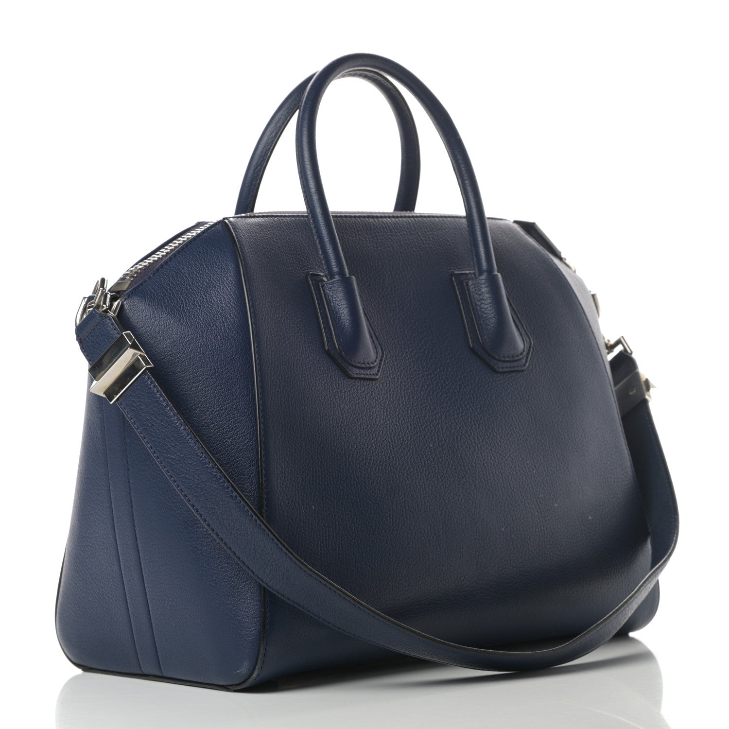 Givenchy Sugar Goatskin Medium Antigona Deep Blue 3 of 19
