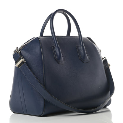 Givenchy Sugar Goatskin Medium Antigona Deep Blue 3 of 19