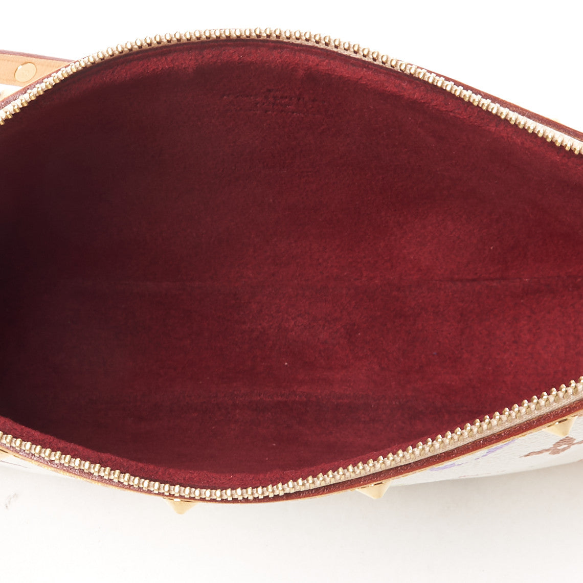 Monogram Multicolor Pochette Accessories White