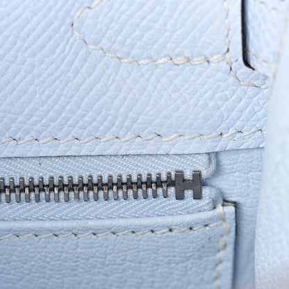 Hermes Epsom Kelly Sellier 25 Bleu Brume 16 of 32
