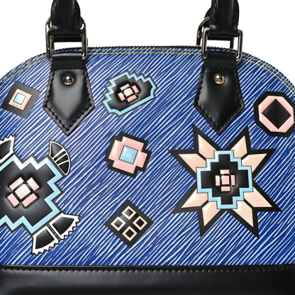 Louis Vuitton Epi Azteque Alma BB Denim Light 7 of 9