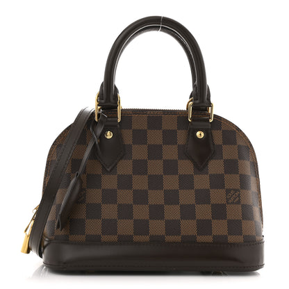 Louis Vuitton Damier Ebene Alma BB 1 of 12