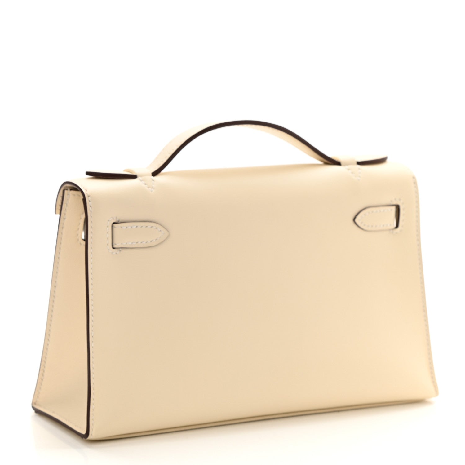 Hermes Swift Kelly Pochette Clutch Nata 3 of 10