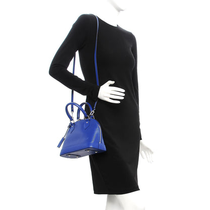 Louis Vuitton Epi Alma BB Blueberry 2 of 8