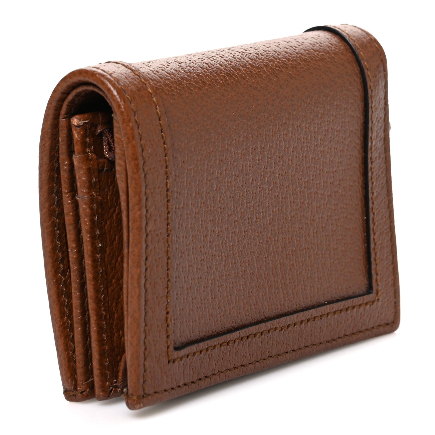 Wonka Grain Calfskin Diana Card Case Wallet Cuir