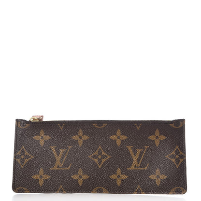 Louis Vuitton Monogram Josephine Wallet Zippered Insert Rose Ballerine 1 of 7