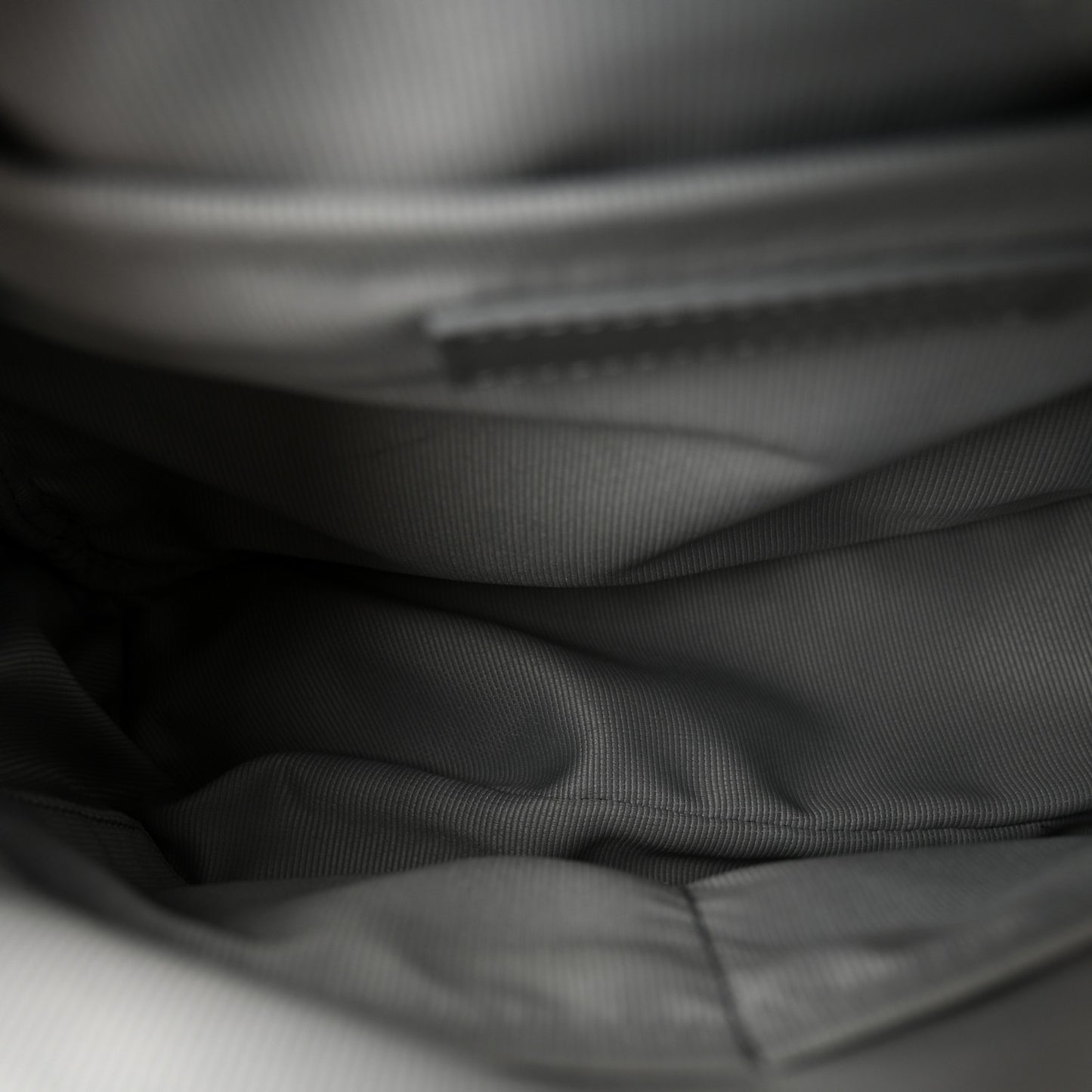 Canvas Calfskin Never Still Small Backpack Grey
