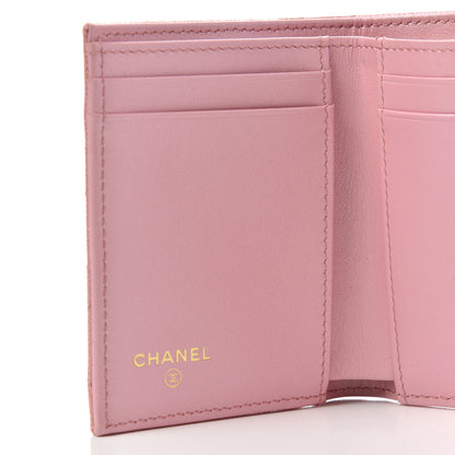Chanel Iridescent Caviar Quilted Small Flap Wallet Rose Pink 6 of 7