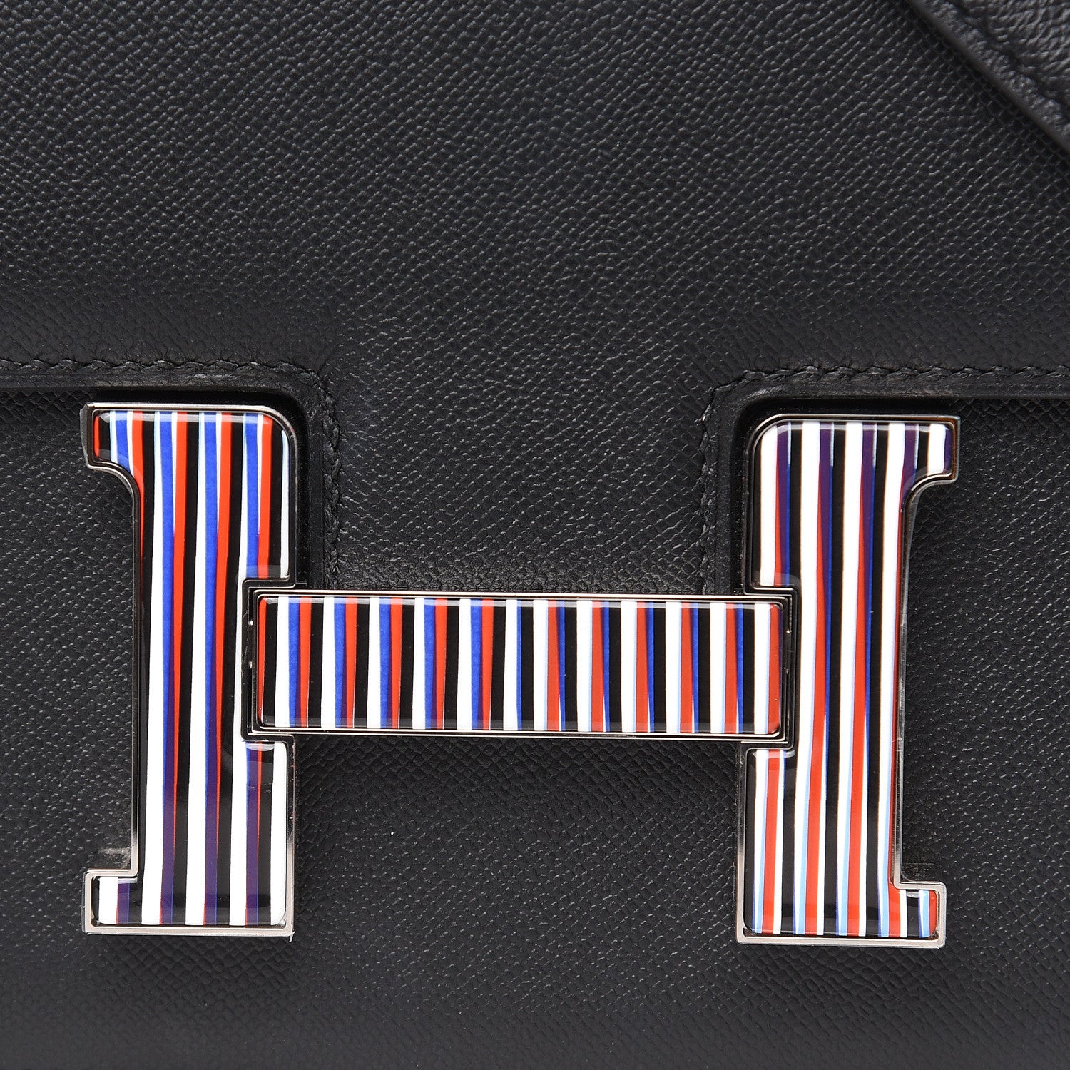 Hermes Grained Monsieur Optique Enamel Constance 24 Black 19 of 20