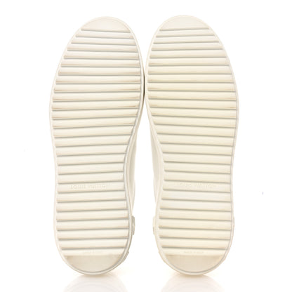 Louis Vuitton Monogram Time Out Sneakers 37.5 White Vert 6 of 9