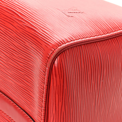 Louis Vuitton Epi Speedy 30 Castillan Red 11 of 13