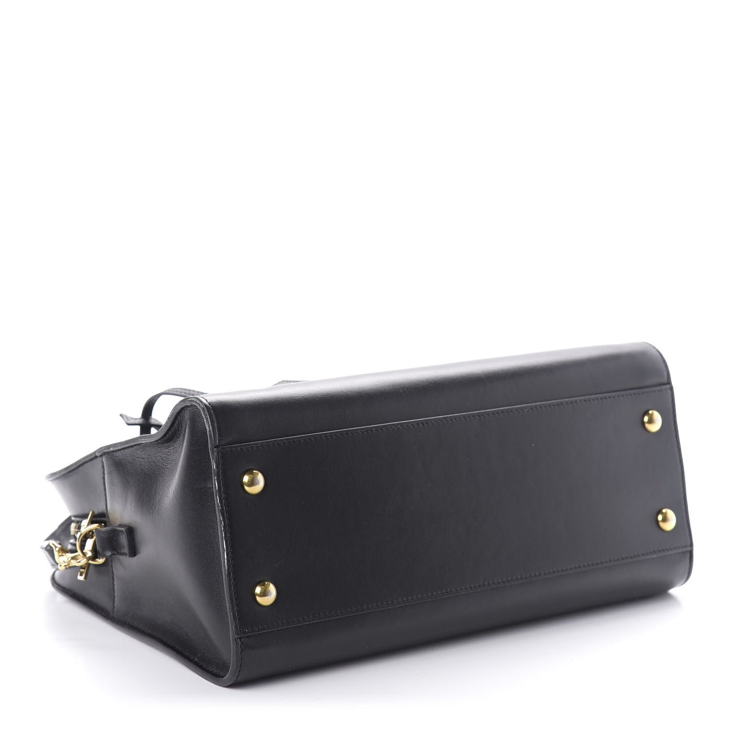 Smooth Calfskin Small Monogram Cabas Black