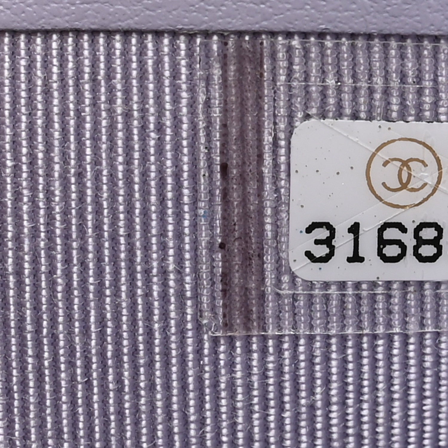 Chanel Caviar Quilted Compact Flap Wallet Light Purple 8 of 8