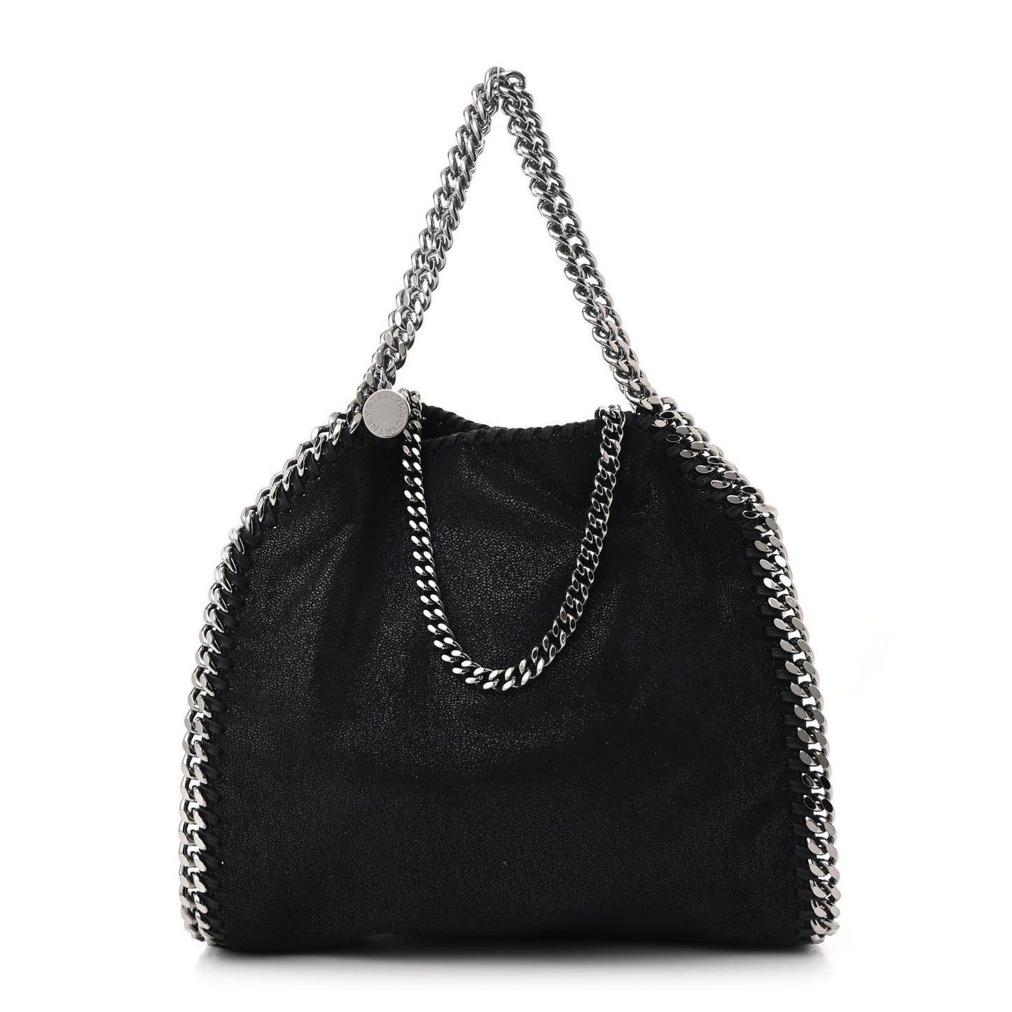 Shaggy Deer Mini Falabella Tote Black