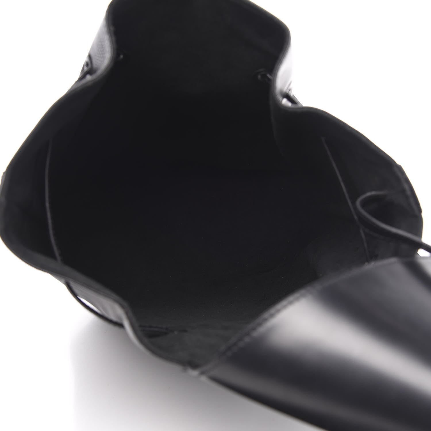 Louis Vuitton Epi Sac a Dos Drawstring Bag Black 5 of 10