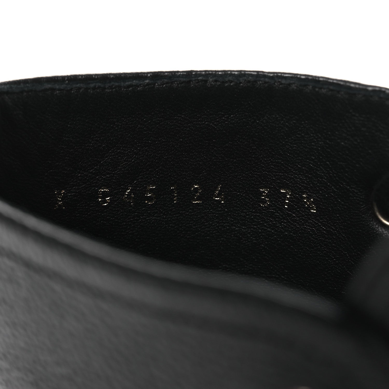 Chanel Grained Calfskin Shiny Calfskin CC Lace Up Combat Boots 37.5 Black 10 of 13
