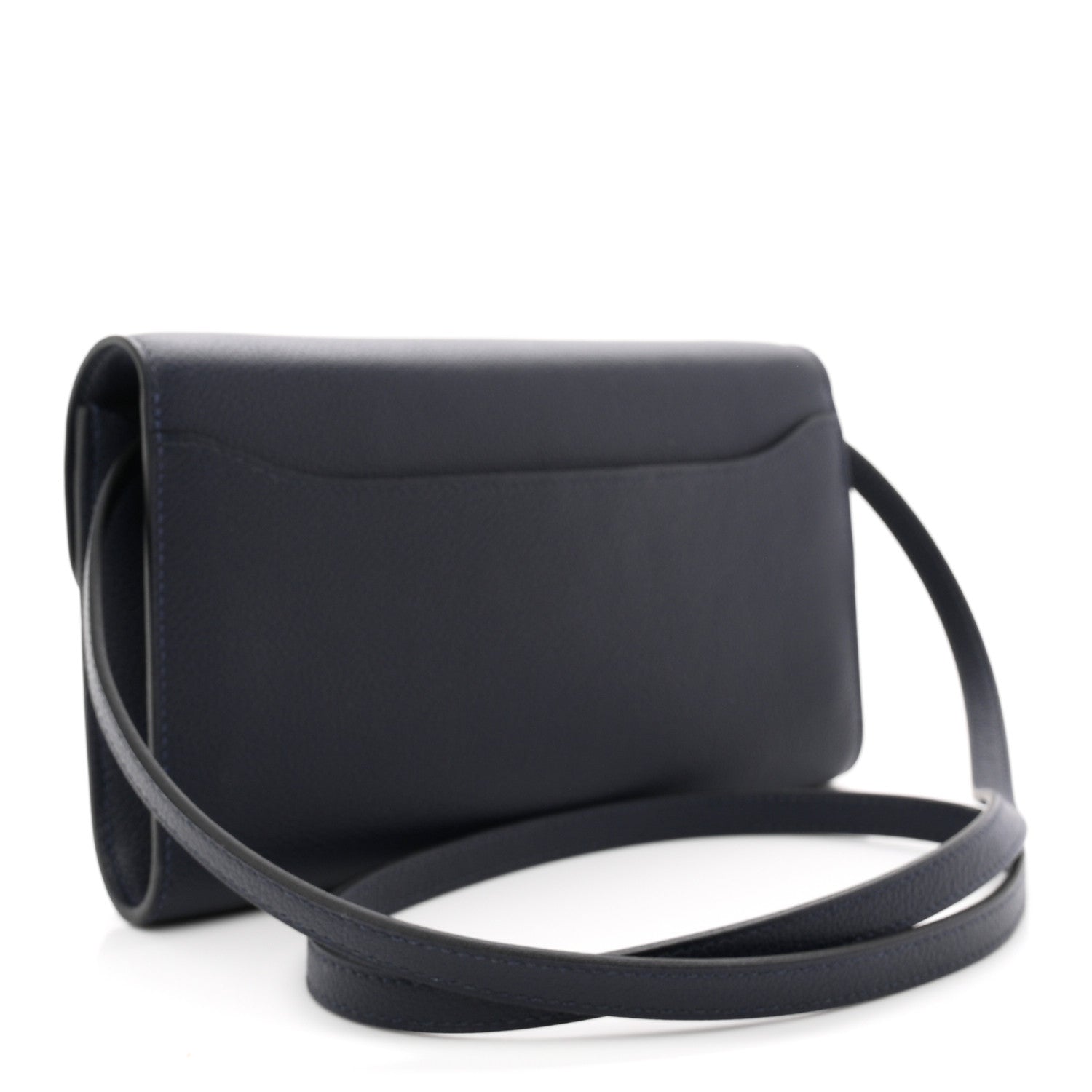 Hermes Evercolor Constance Wallet To Go Bleu Nuit 3 of 10