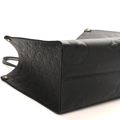 Louis Vuitton Empreinte Monogram Giant Onthego PM Black 8 of 9