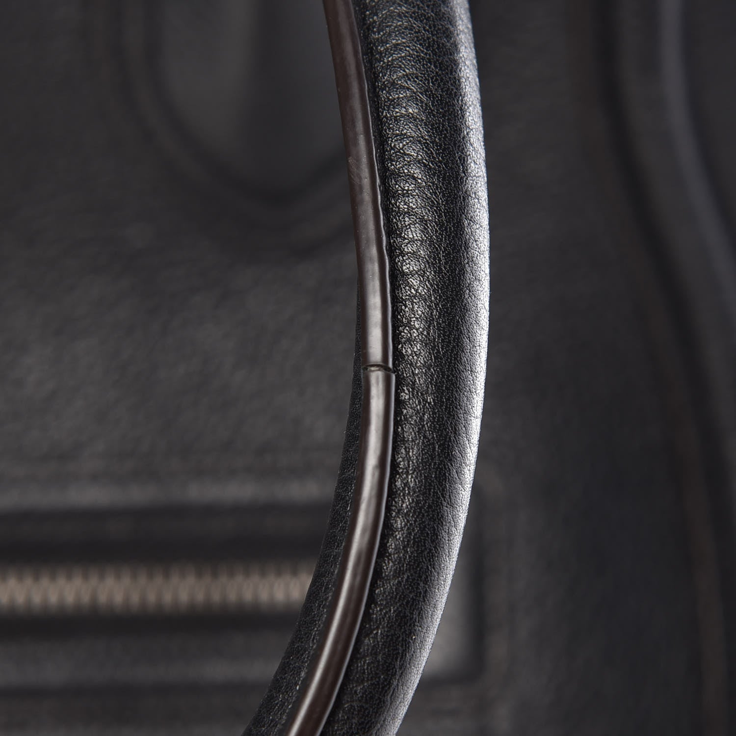 Celine Drummed Calfskin Mini Luggage Black 20 of 25