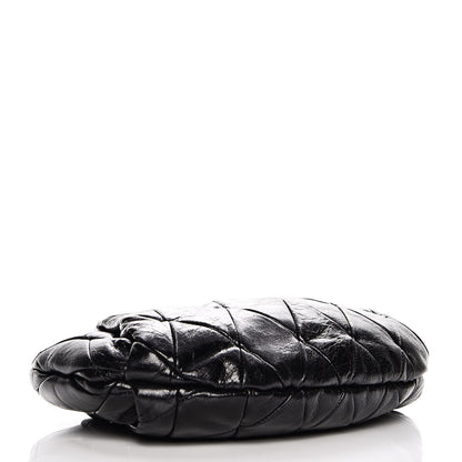 Miu Miu Vitello Shine Quilted Wristlet Nero Black 4 of 7
