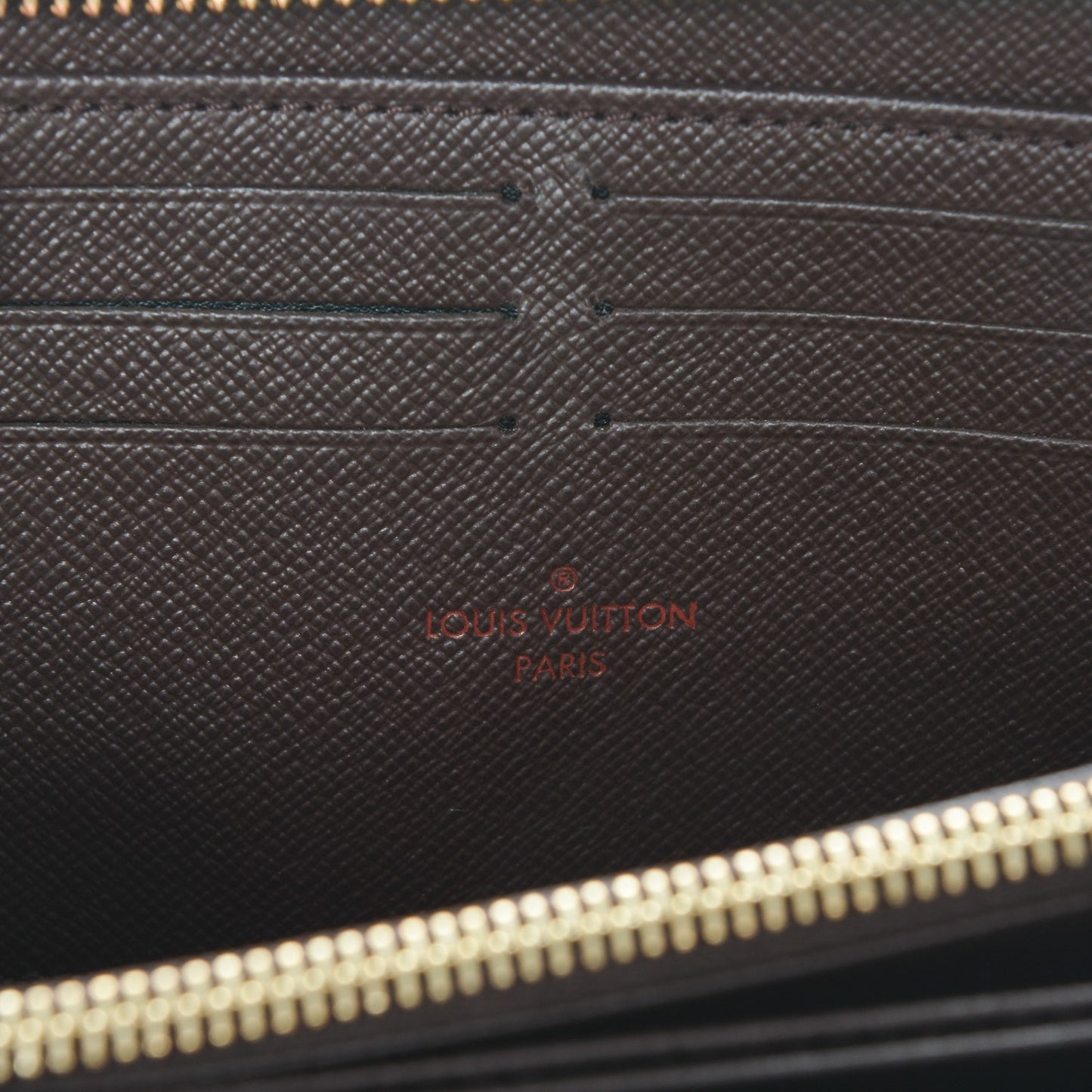 Damier Ebene Zippy Wallet