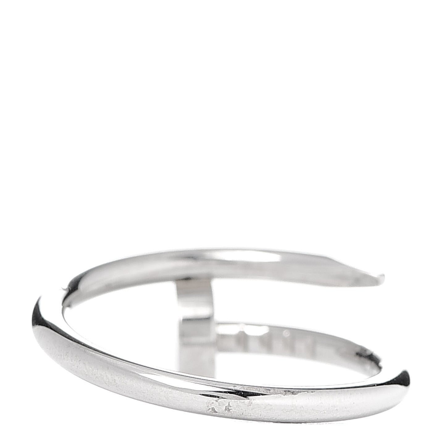 18K White Gold Small Juste Un Clou Ring 46 3.75