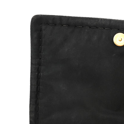 Prada Tessuto Nylon Chain Flap Shoulder Bag Black 11 of 17