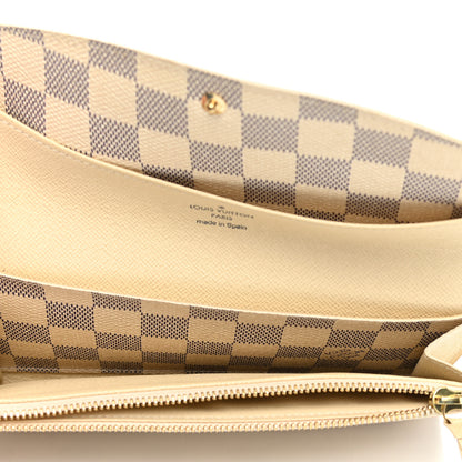 Louis Vuitton Damier Azur Emilie Wallet 5 of 13
