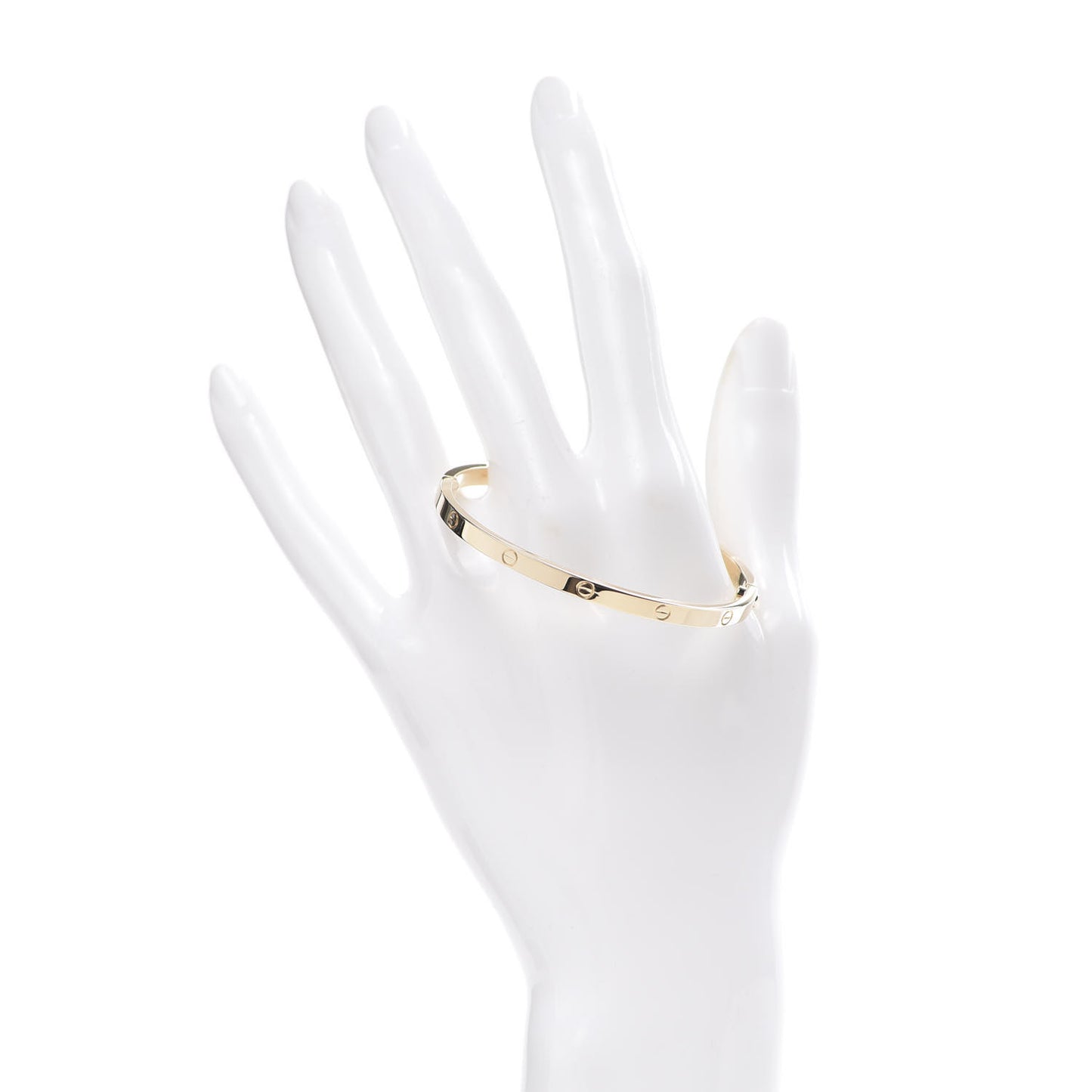 18K Yellow Gold Small LOVE Bracelet 16