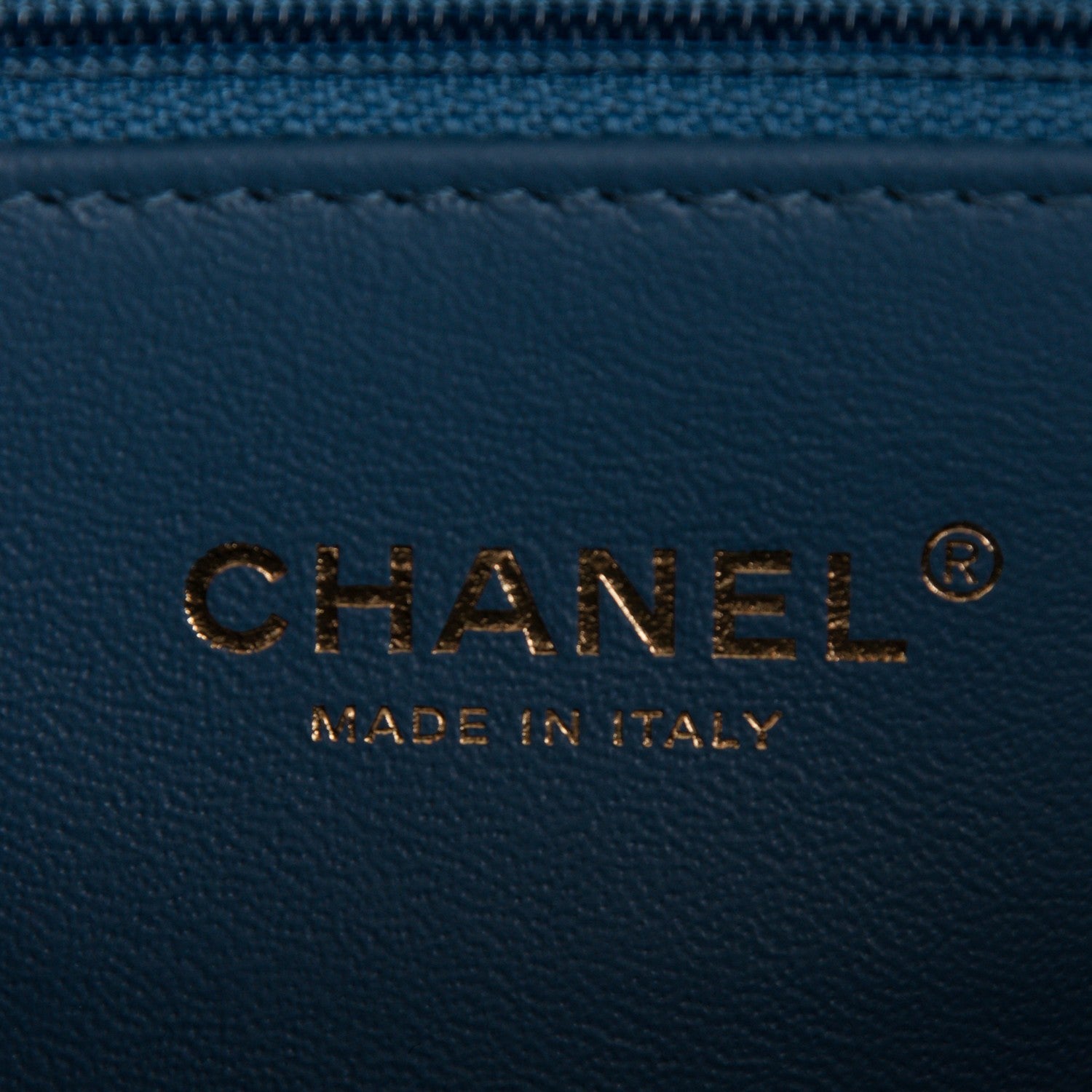 Chanel Caviar Quilted Medium CC Filigree Flap Navy 6 of 7