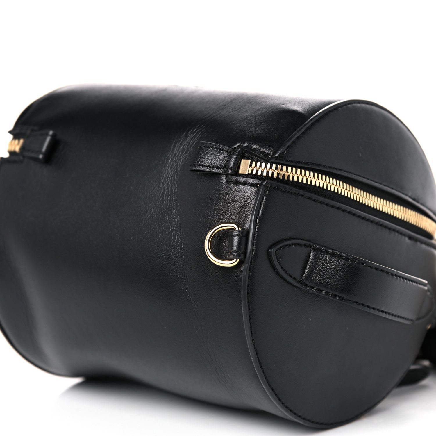 Stella McCartney Eco Alter Nappa Perforated Logo Shoulder Bag Black 8 of 13