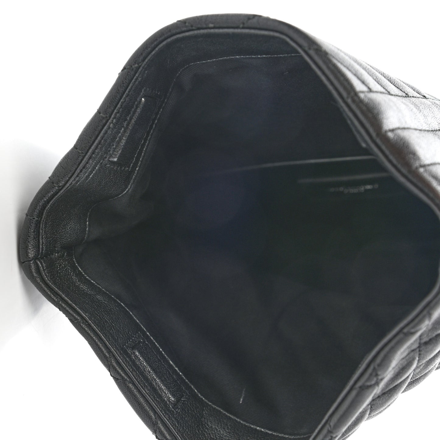 Calfskin Tri-quilt Monogram West Hollywood Clutch Black