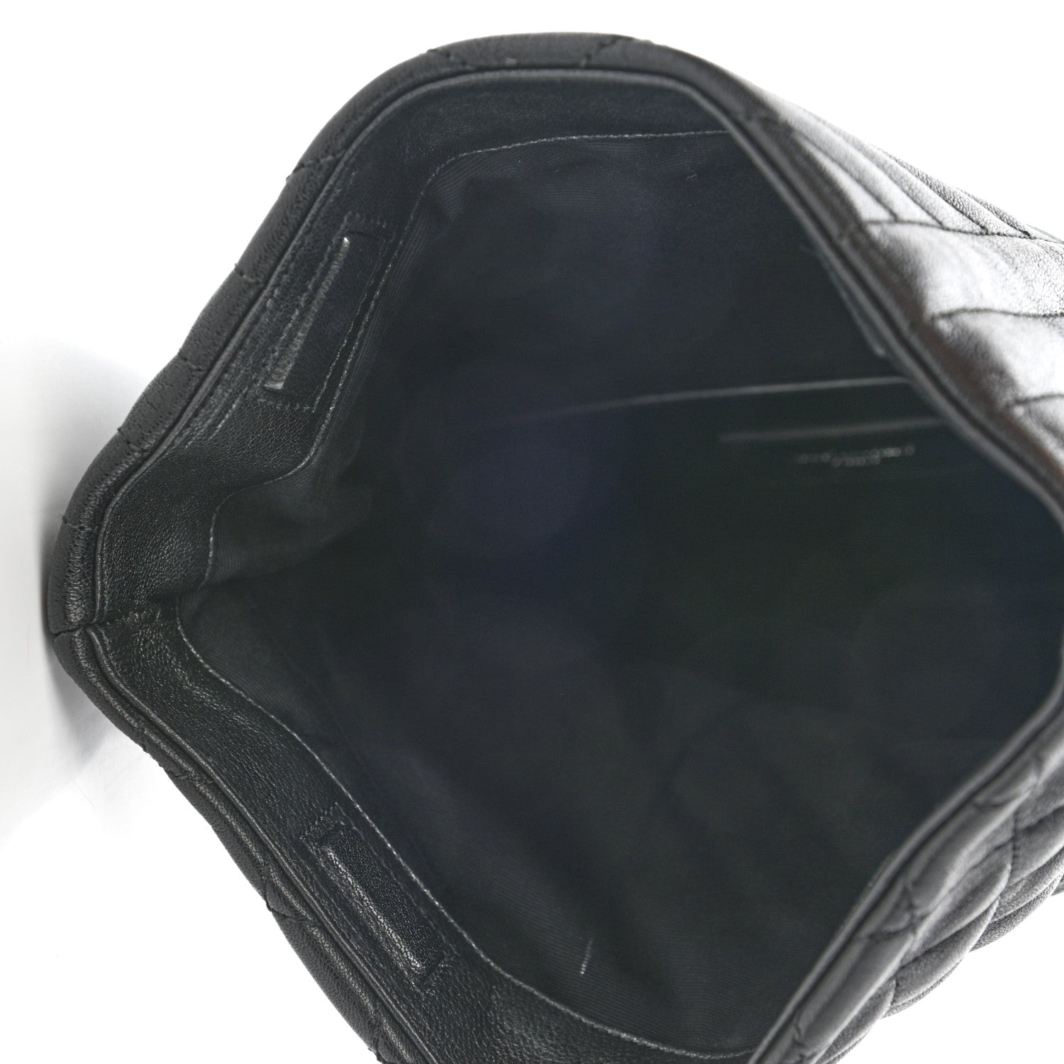 Saint Laurent Calfskin Tri-quilt Monogram West Hollywood Clutch Black 5 of 8