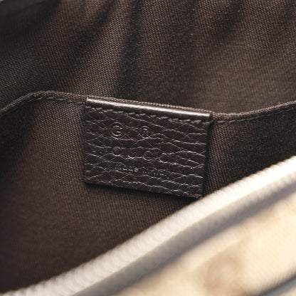 Gucci Monogram Belt Bag Dark Brown 6 of 10