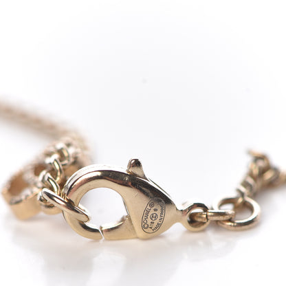 Chanel Crystal CC Necklace Gold 5 of 6