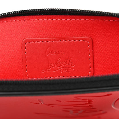Christian Louboutin Calfskin Gomme Loubilab Batt Clutch Loubi Black 5 of 7