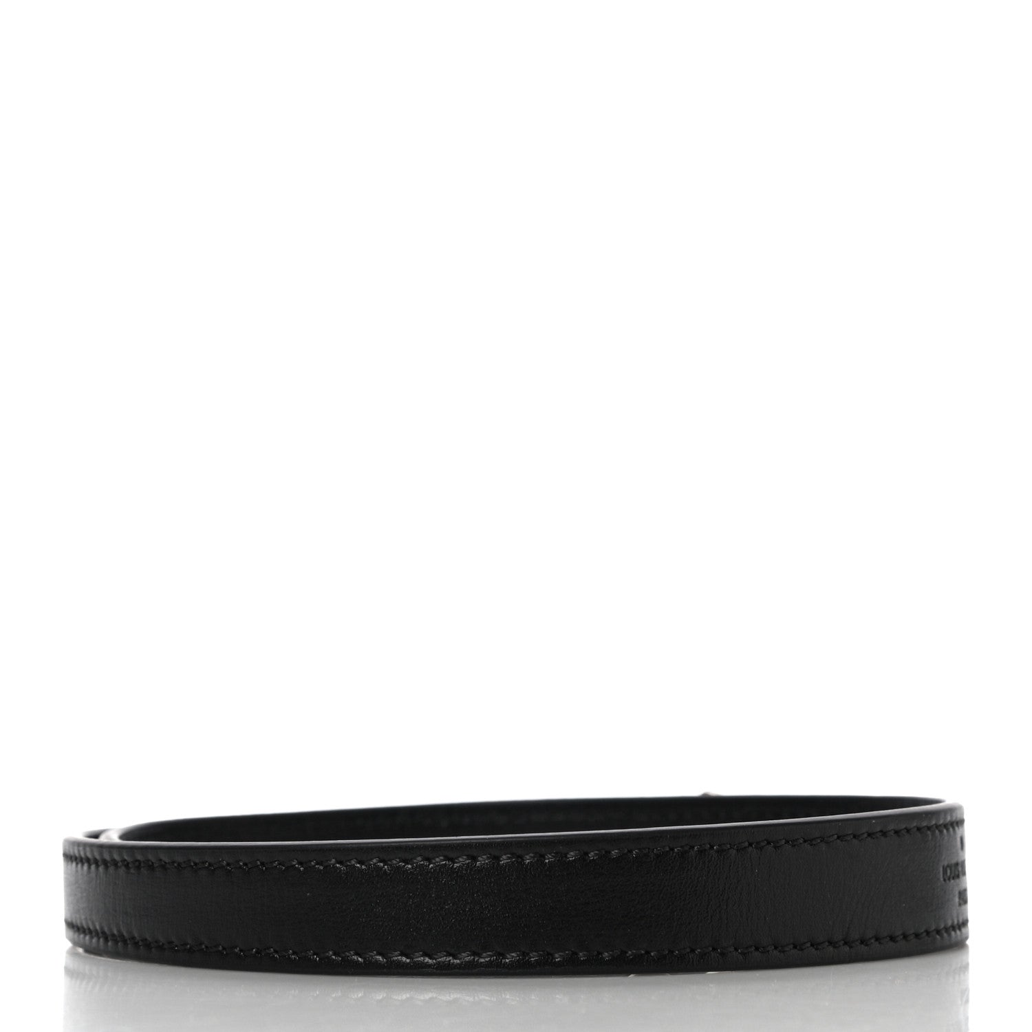 Louis Vuitton Calfskin Montaigne Shoulder Strap Black 3 of 6