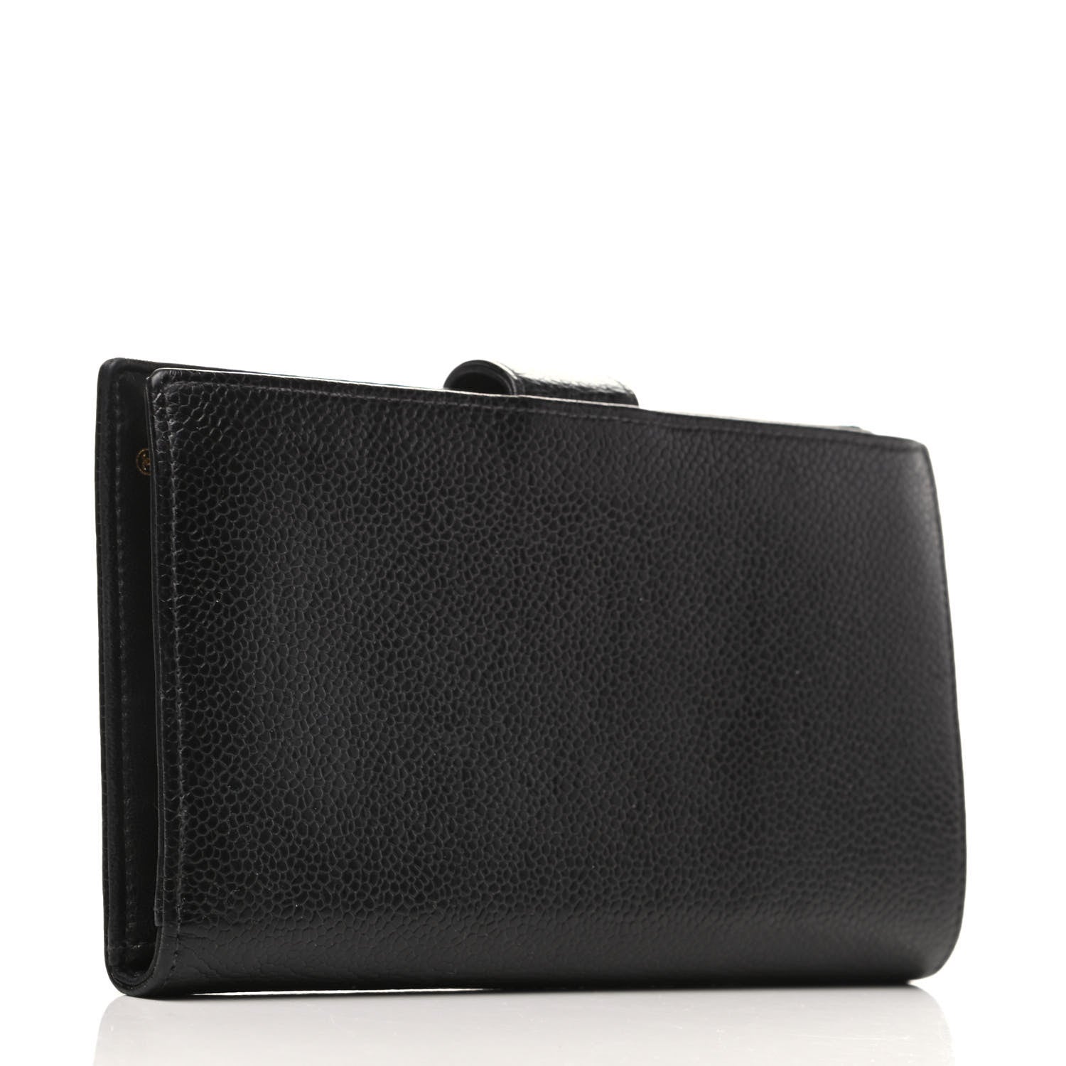 Chanel Caviar Timeless CC French Wallet Black 3 of 8