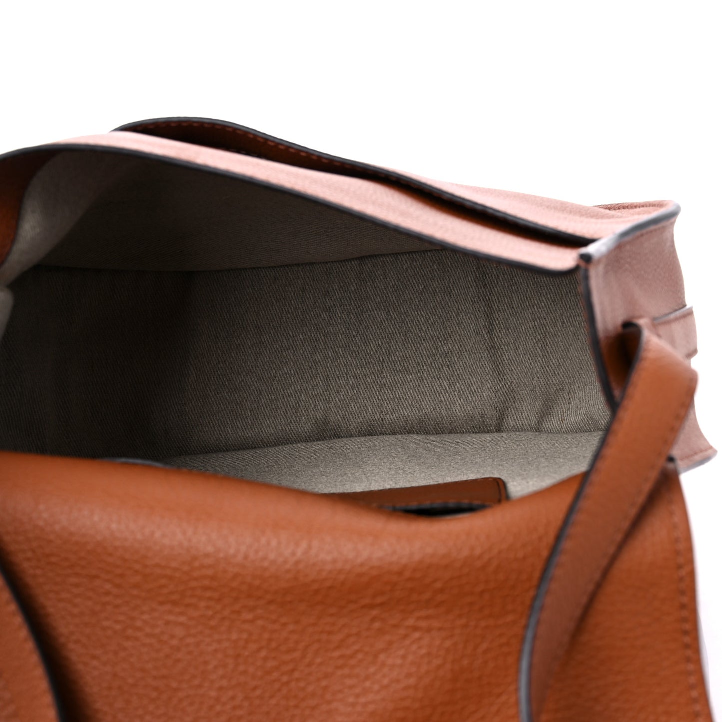 Calfskin Medium Marcie Round Crossbody Bag Tan
