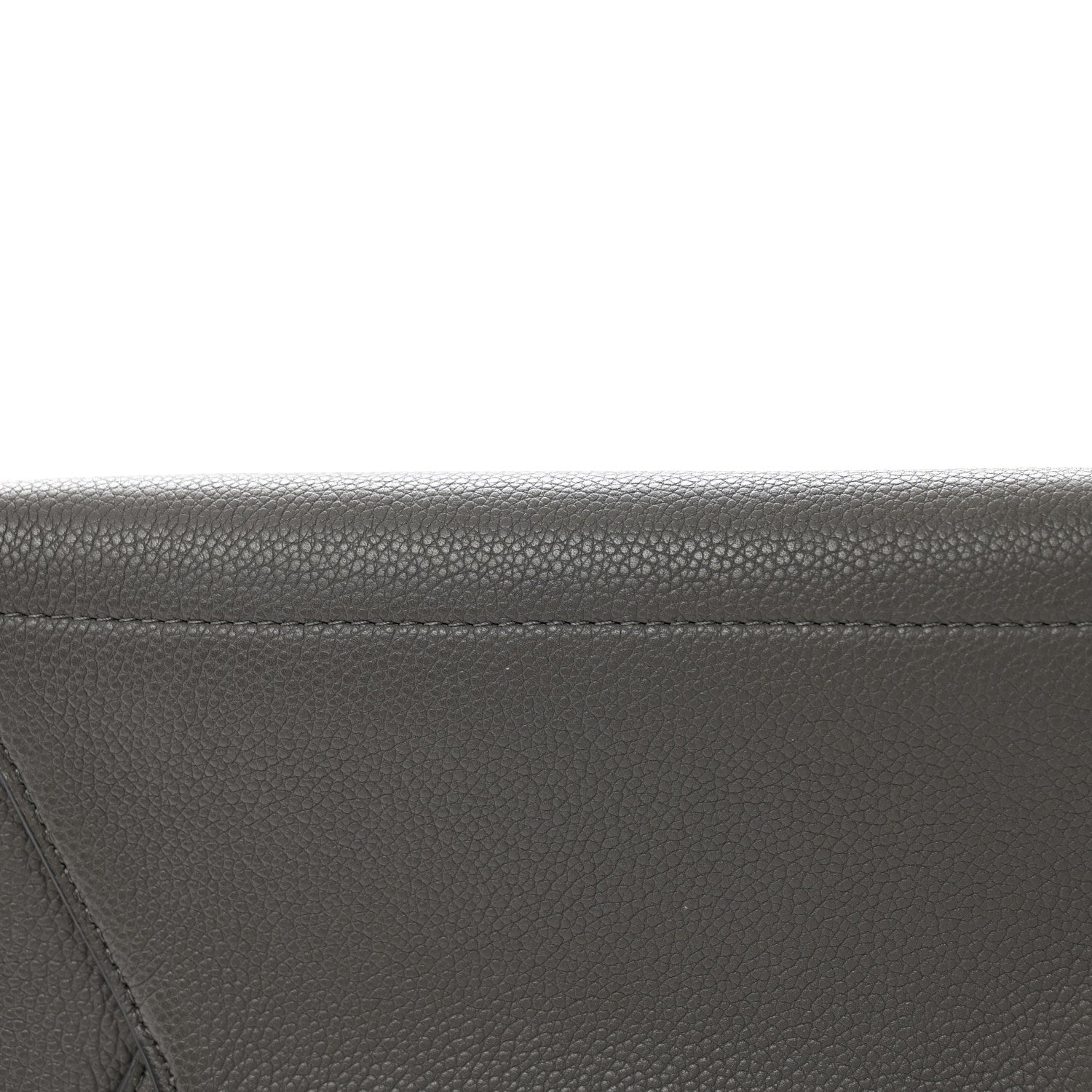 Celine Soft Grained Calfskin Sangle Bucket Bag Kohl 13 of 13