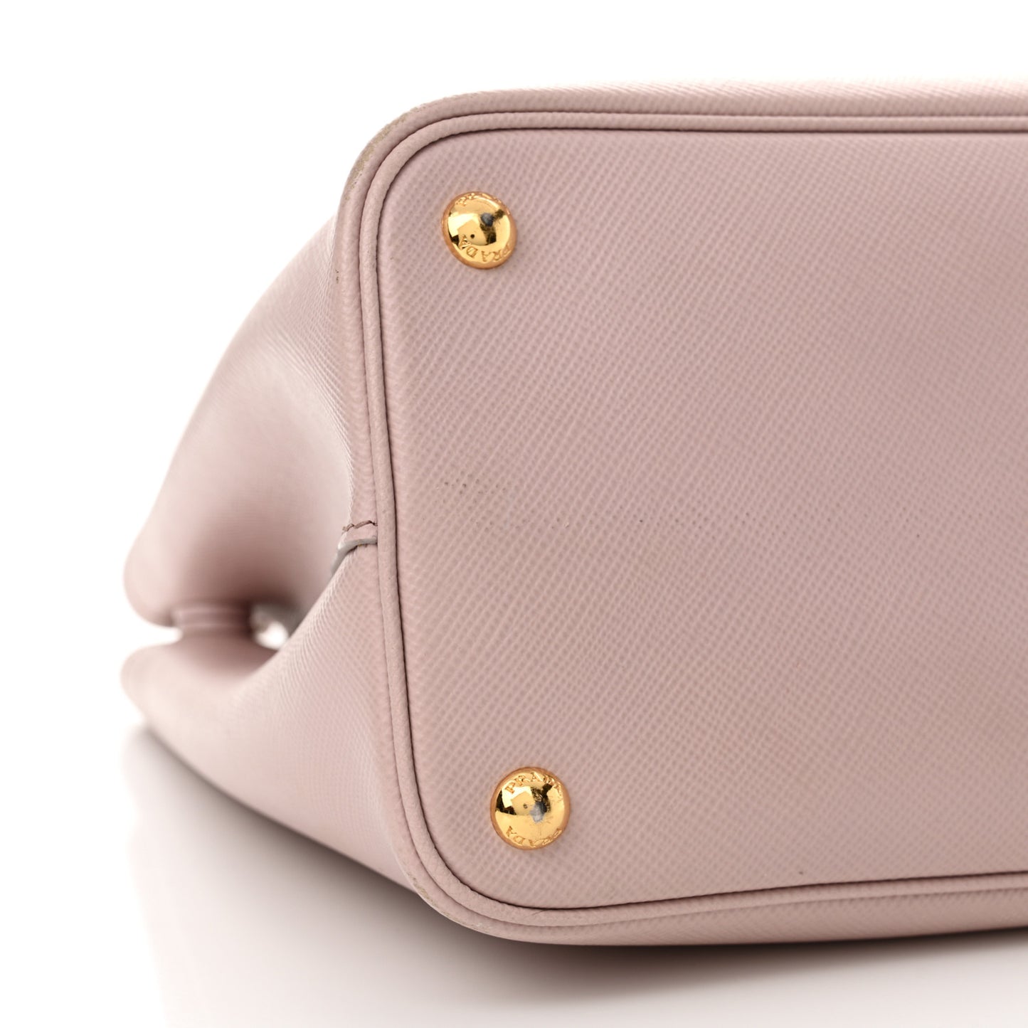 Saffiano Cuir Medium Double Bag Mughetto