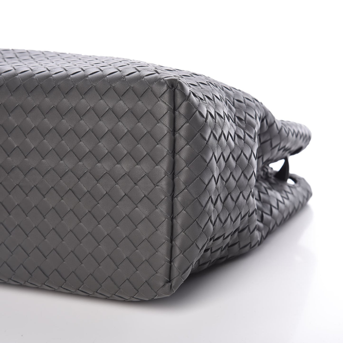 Nappa Intrecciato Garda Bag Grey