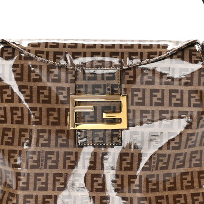 Fendi Vinyl Zucchino Hobo Tobacco 7 of 9