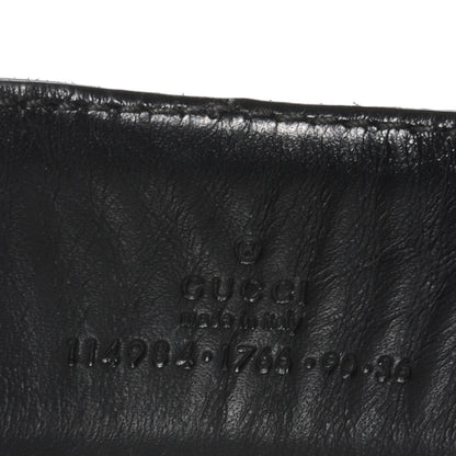 Gucci Guccissima GG Belt Black 90 36 5 of 5