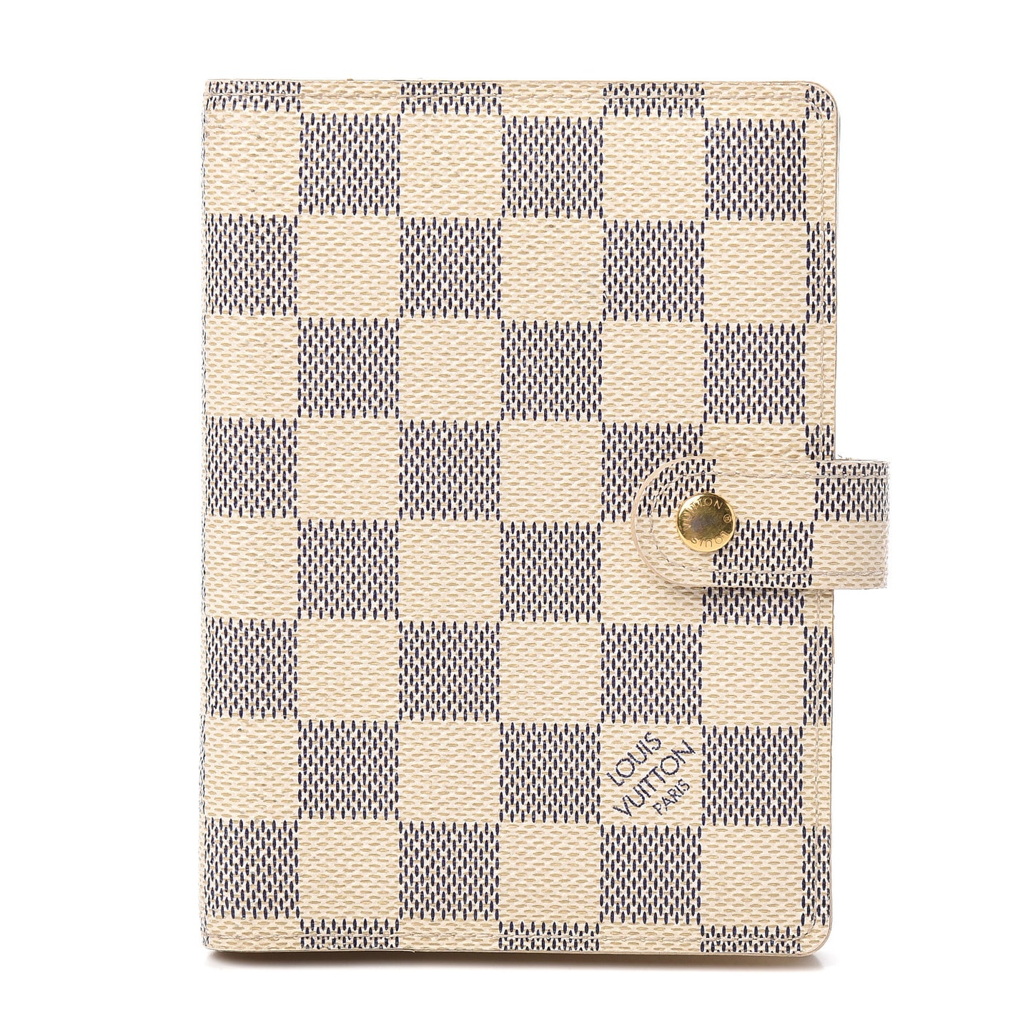 Damier Azur Small Ring Agenda Cover