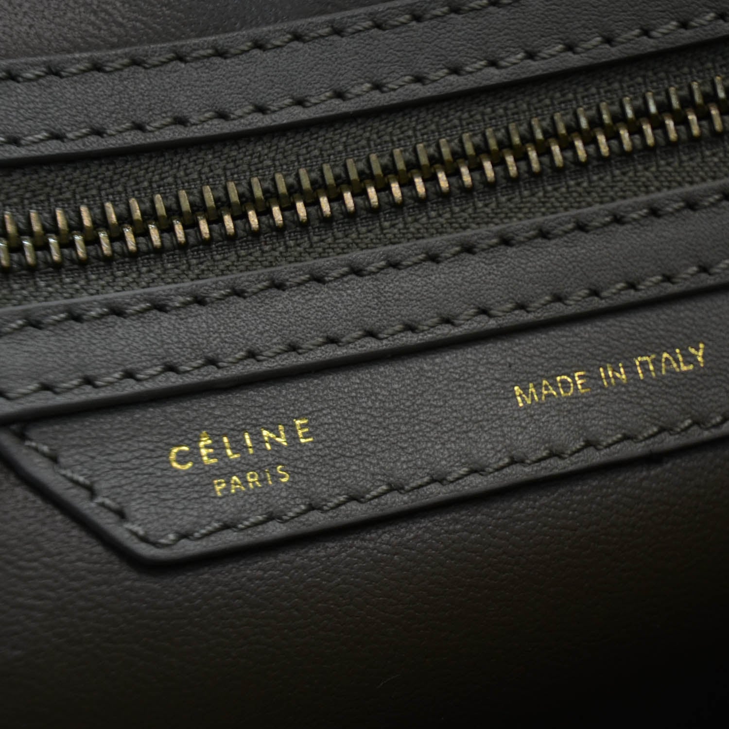 Celine Smooth Calfskin Mini Luggage Bag Taupe 9 of 11