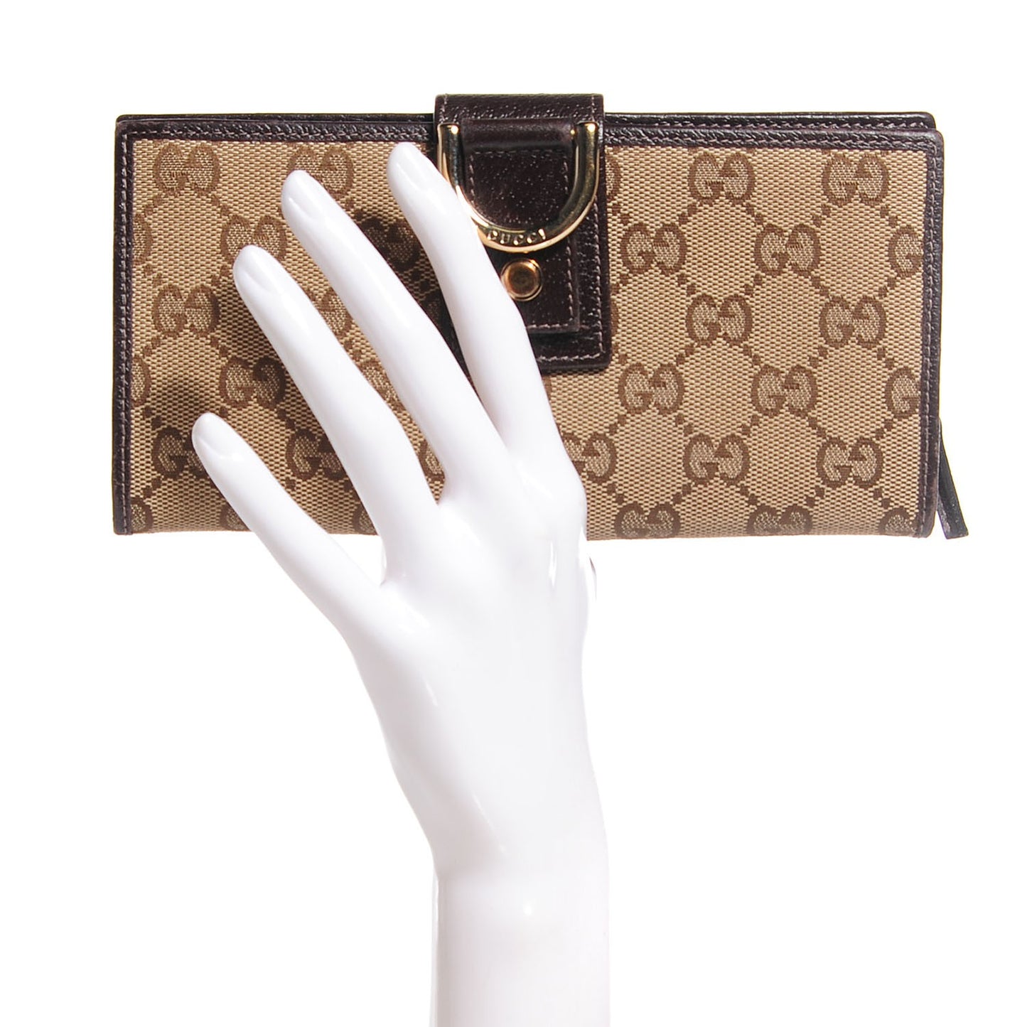 Monogram Abbey Continental Wallet Dark Brown